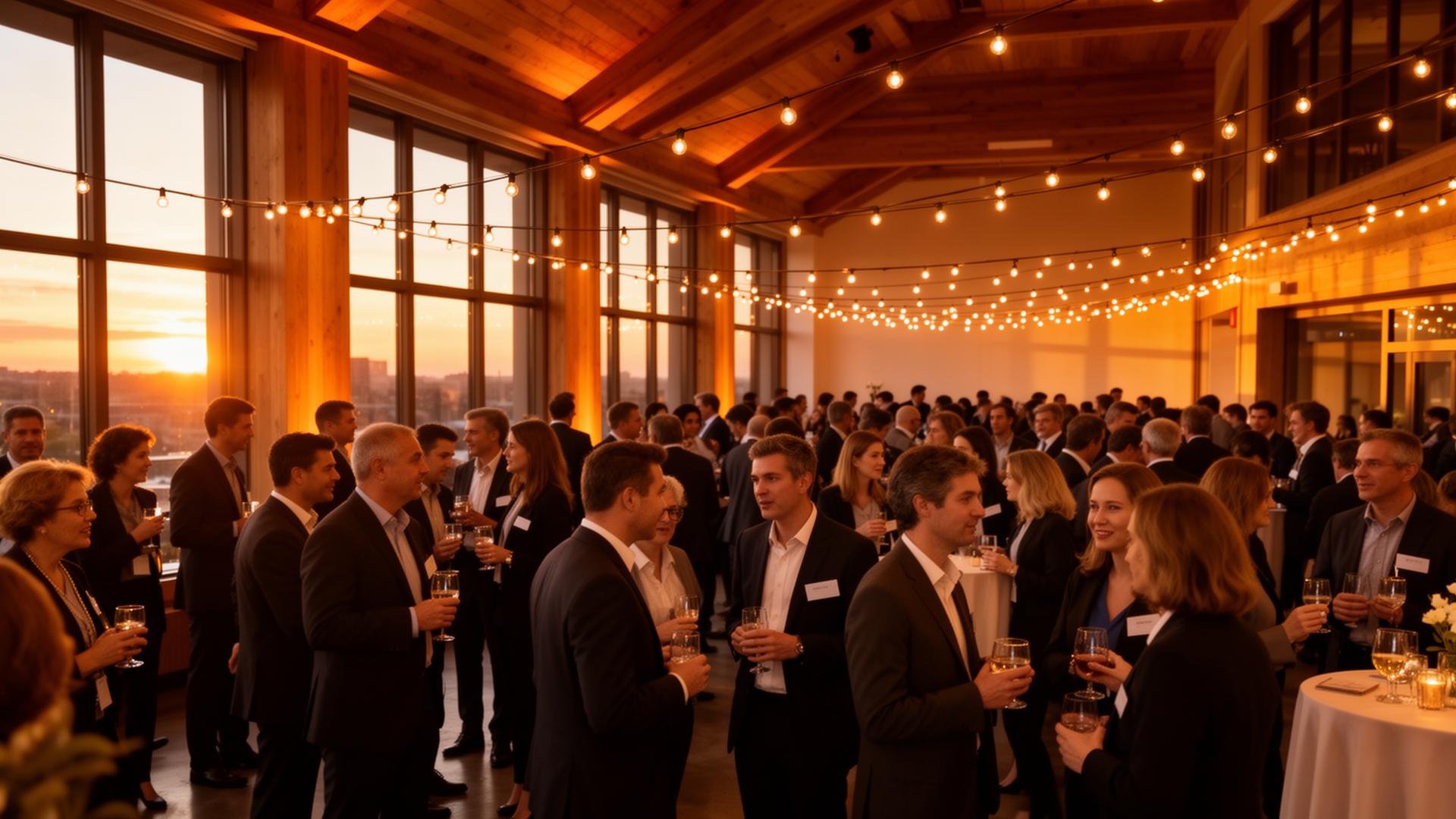 Professional networking event
